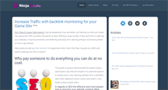 Desktop Screenshot of ninja-blade.com
